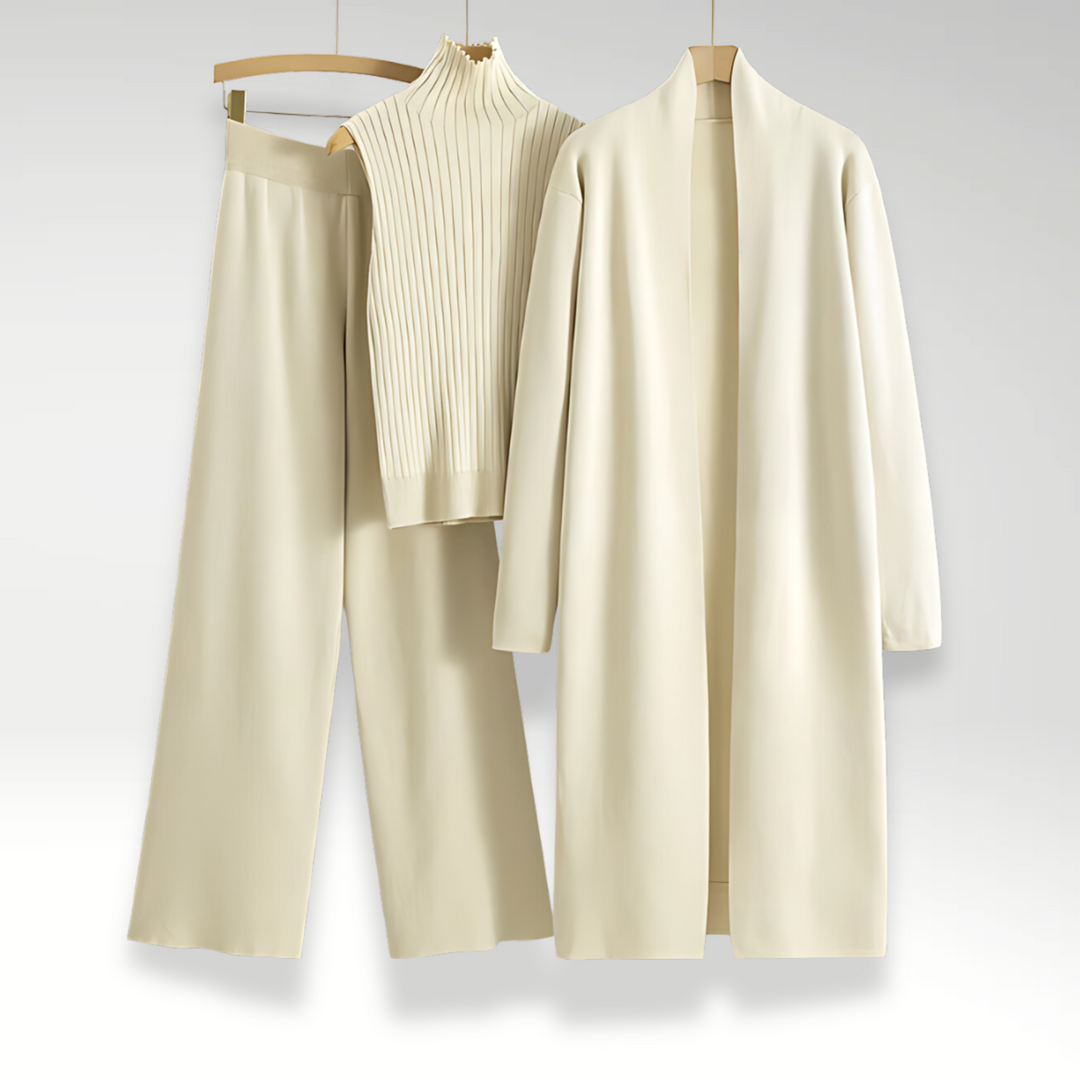 Dupont™ | Ensemble trois pièces en maille Luxe