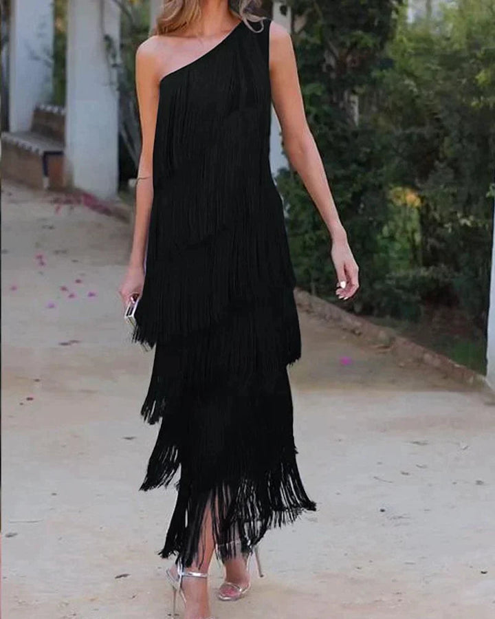 ÉLODIE | Robe à franges