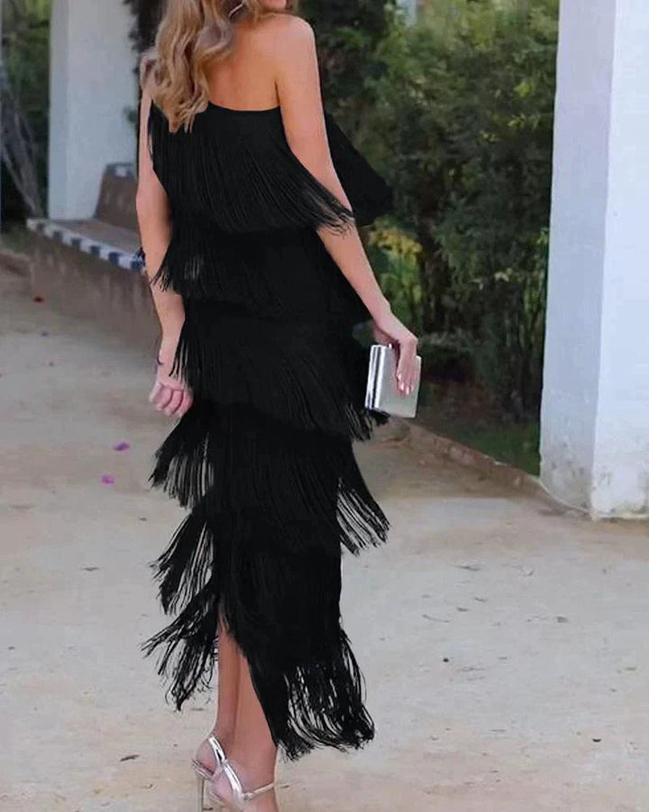 ÉLODIE | Robe à franges