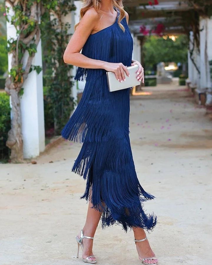 ÉLODIE | Robe à franges