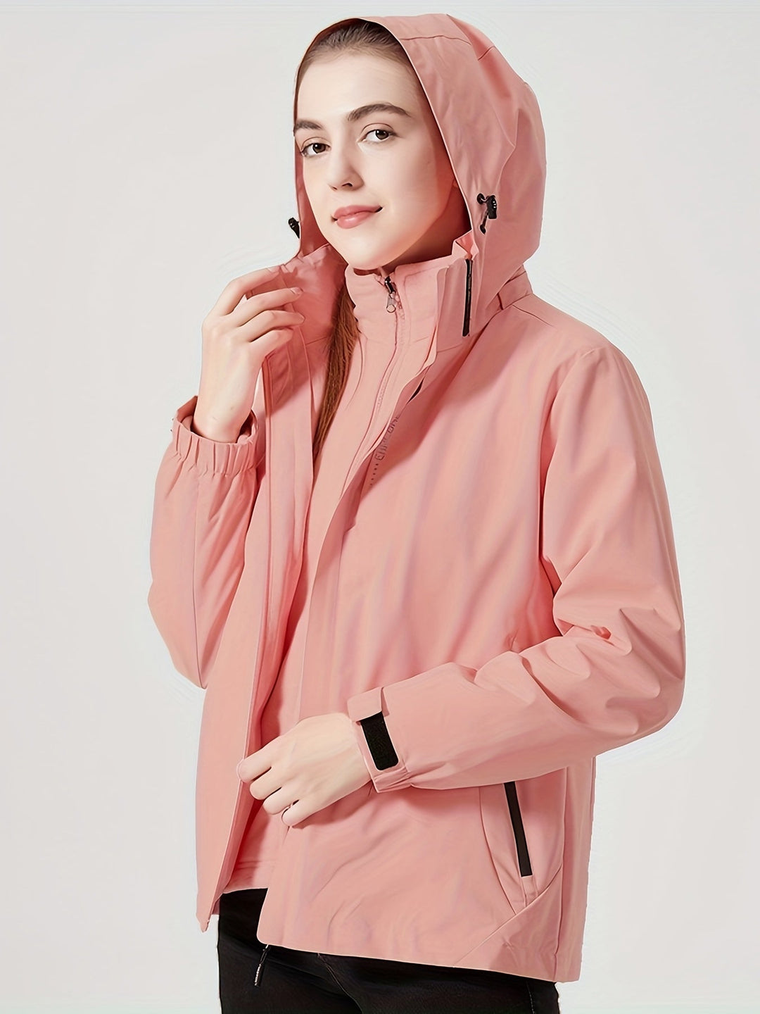 Stéphanie™ | Veste Légère Coupe-vent à Capuche