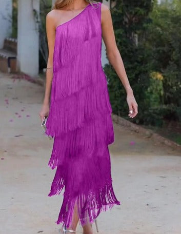 ÉLODIE | Robe à franges