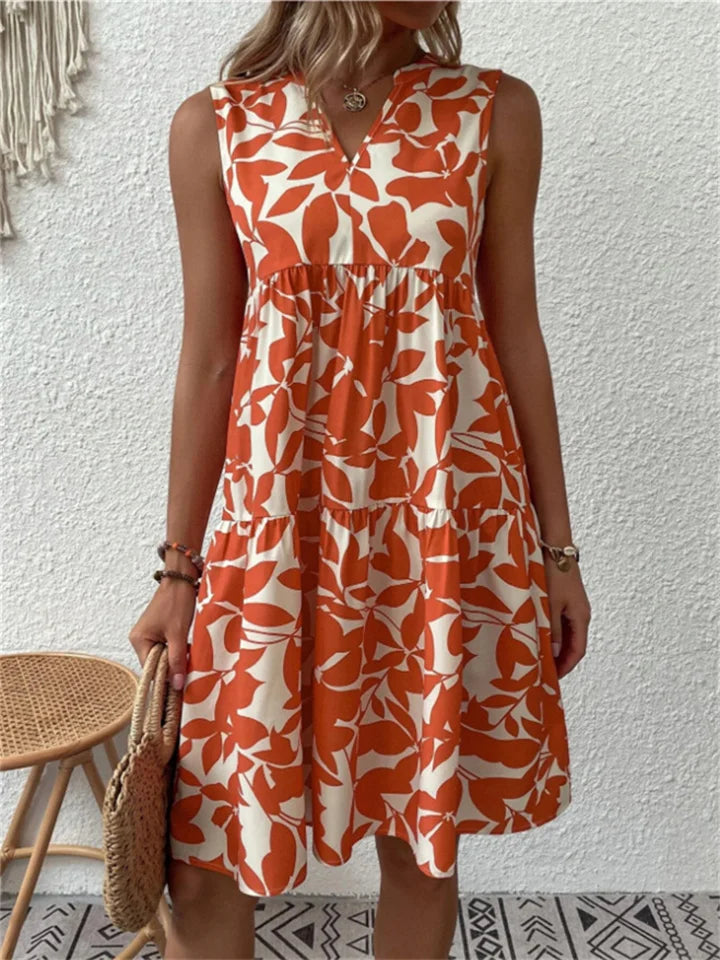 Aurélie | Robe fluide à fleurs