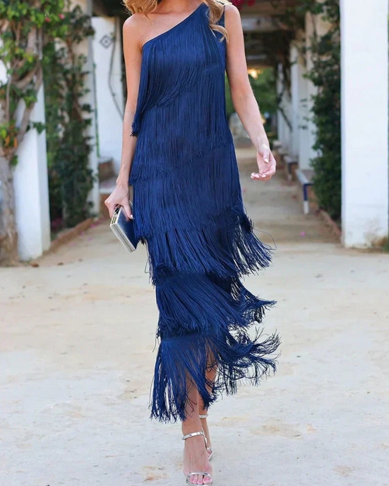 ÉLODIE | Robe à franges