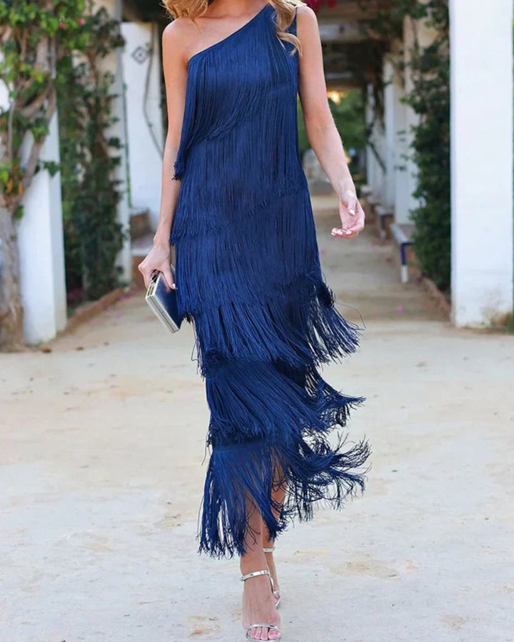 ÉLODIE | Robe à franges