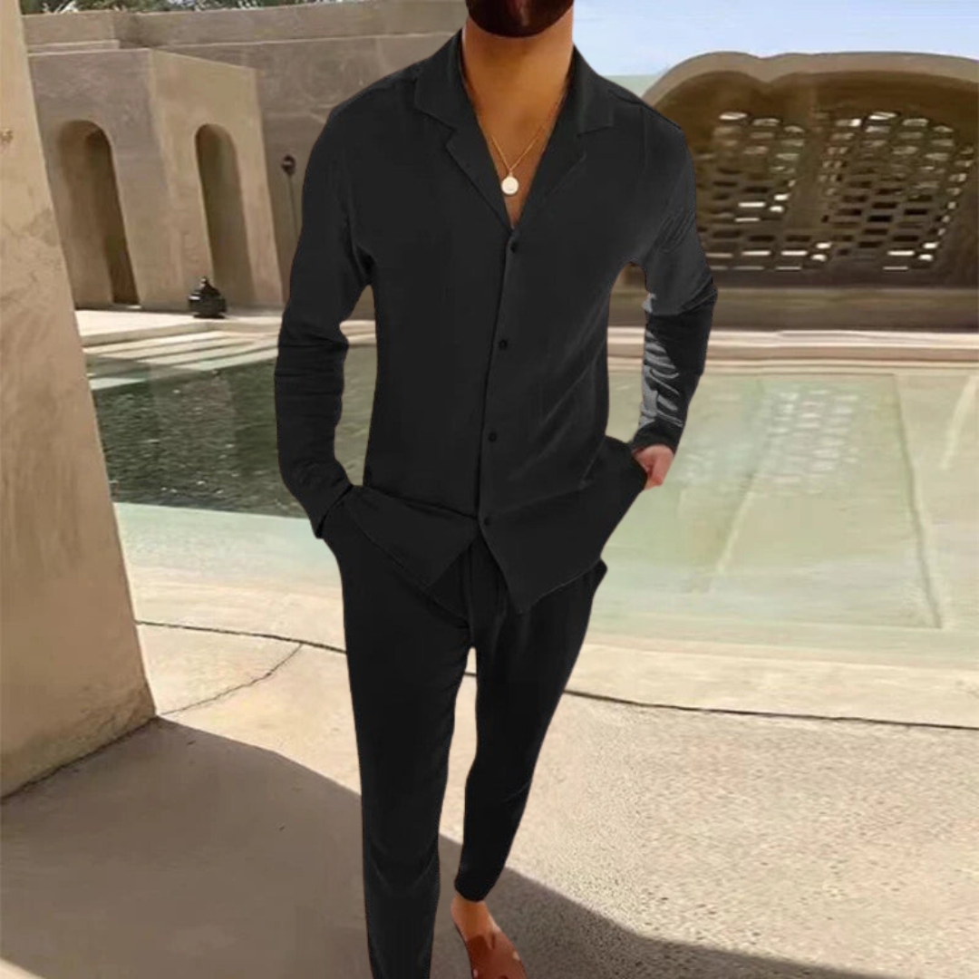 PIERRE™ | Ensemble de Lin Luxueux