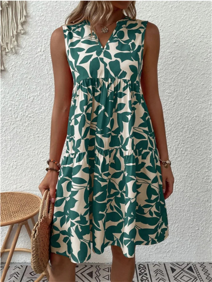 Aurélie | Robe fluide à fleurs