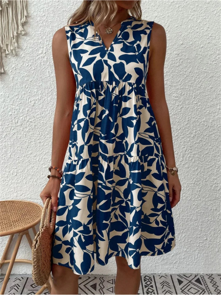 Aurélie | Robe fluide à fleurs
