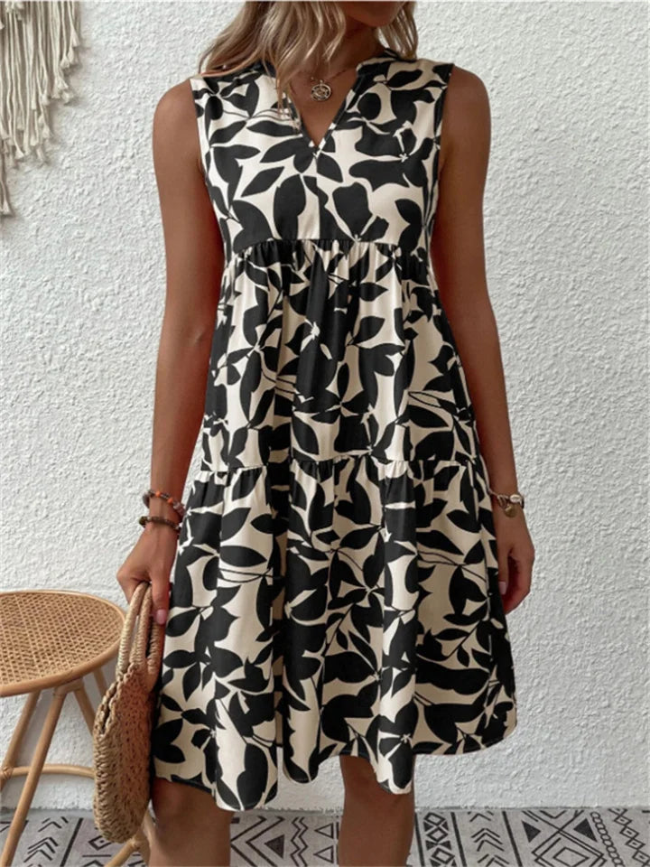 Aurélie | Robe fluide à fleurs