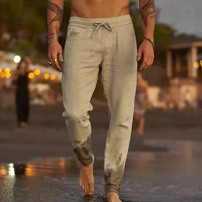 Élois™ | Pantalon de plage en lin respirant