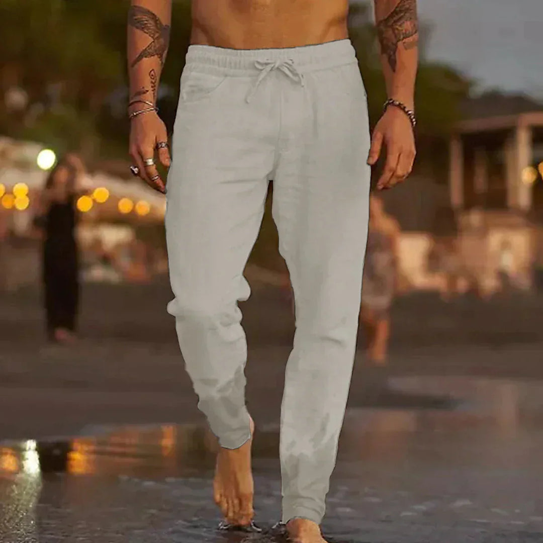 Élois™ | Pantalon de plage en lin respirant
