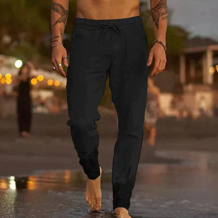 Élois™ | Pantalon de plage en lin respirant