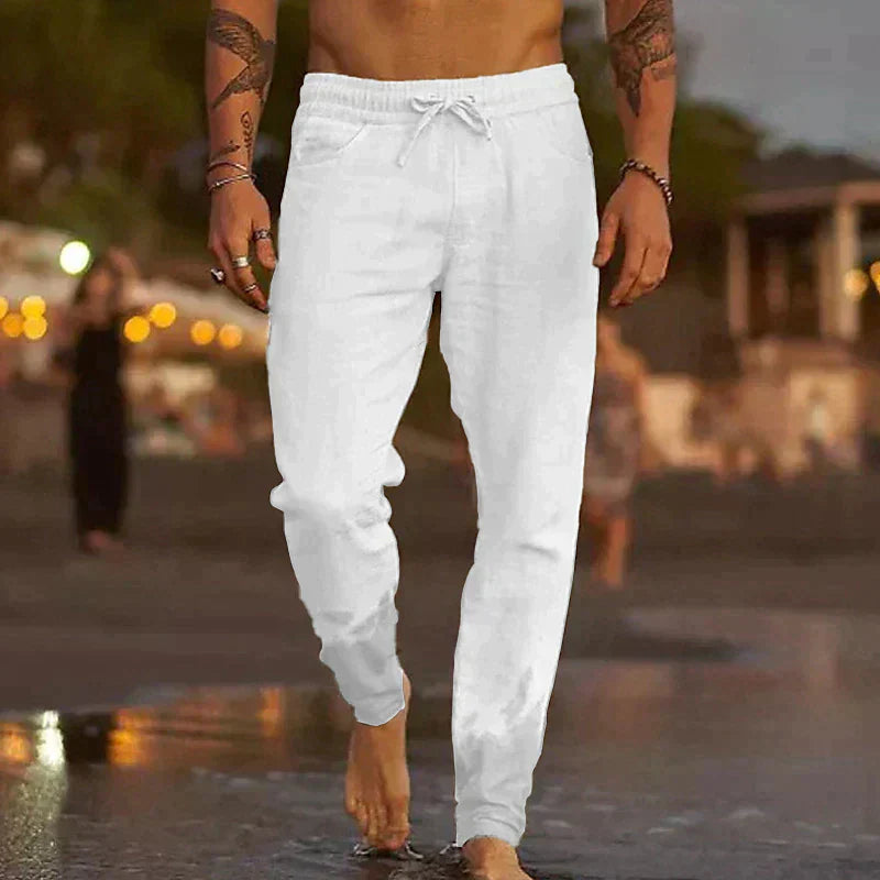 Élois™ | Pantalon de plage en lin respirant