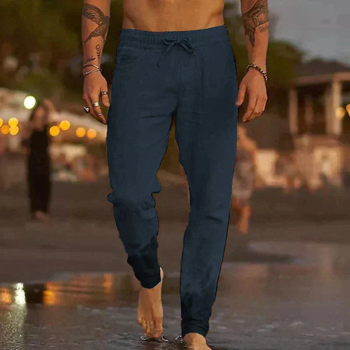 Élois™ | Pantalon de plage en lin respirant