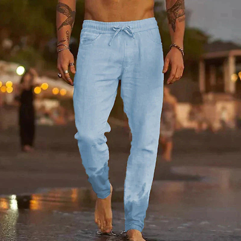 Élois™ | Pantalon de plage en lin respirant
