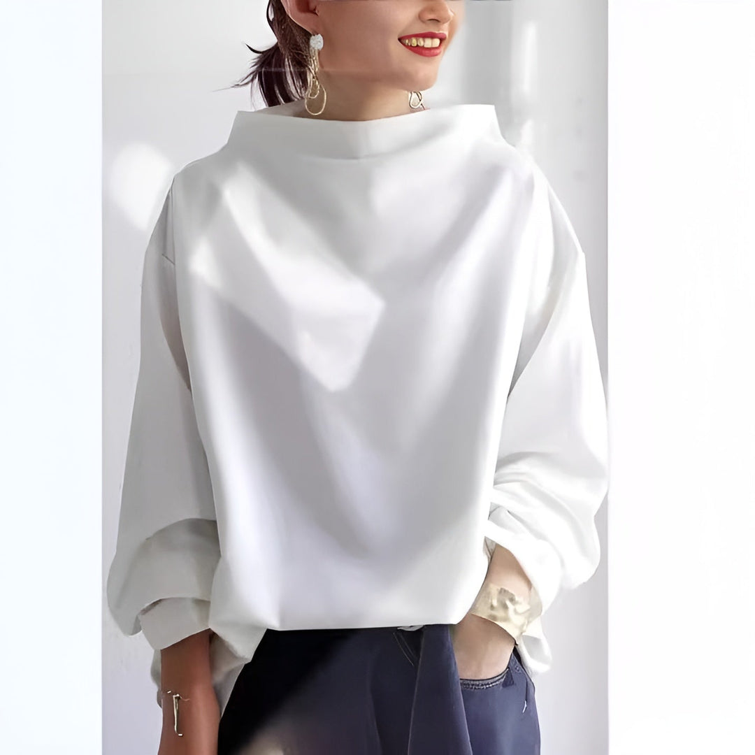 Elise™ | Pull à Col Montant