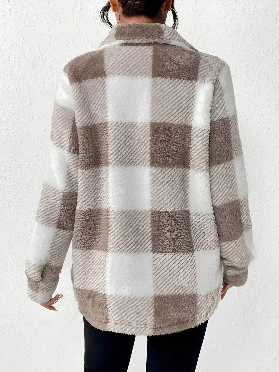 Lucie™ | Veste Polaire à Carreaux