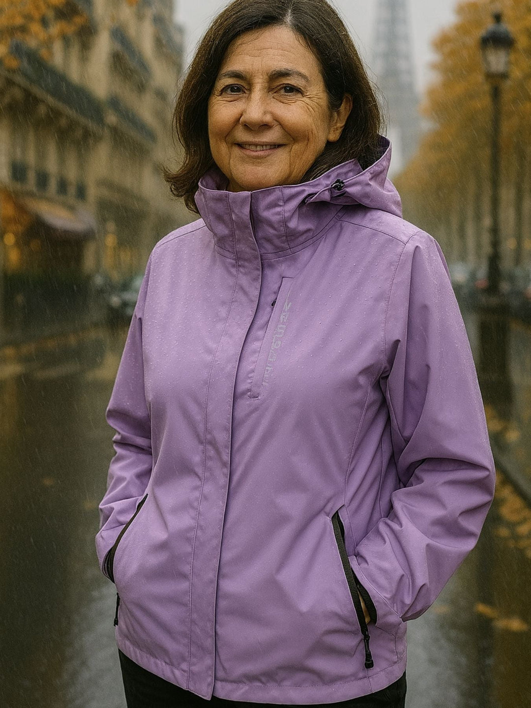 Stéphanie™ | Veste Légère Coupe-vent à Capuche