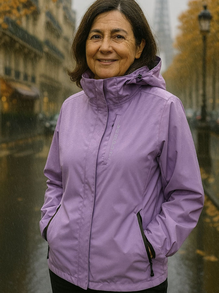 Stéphanie™ | Veste Légère Coupe-vent à Capuche