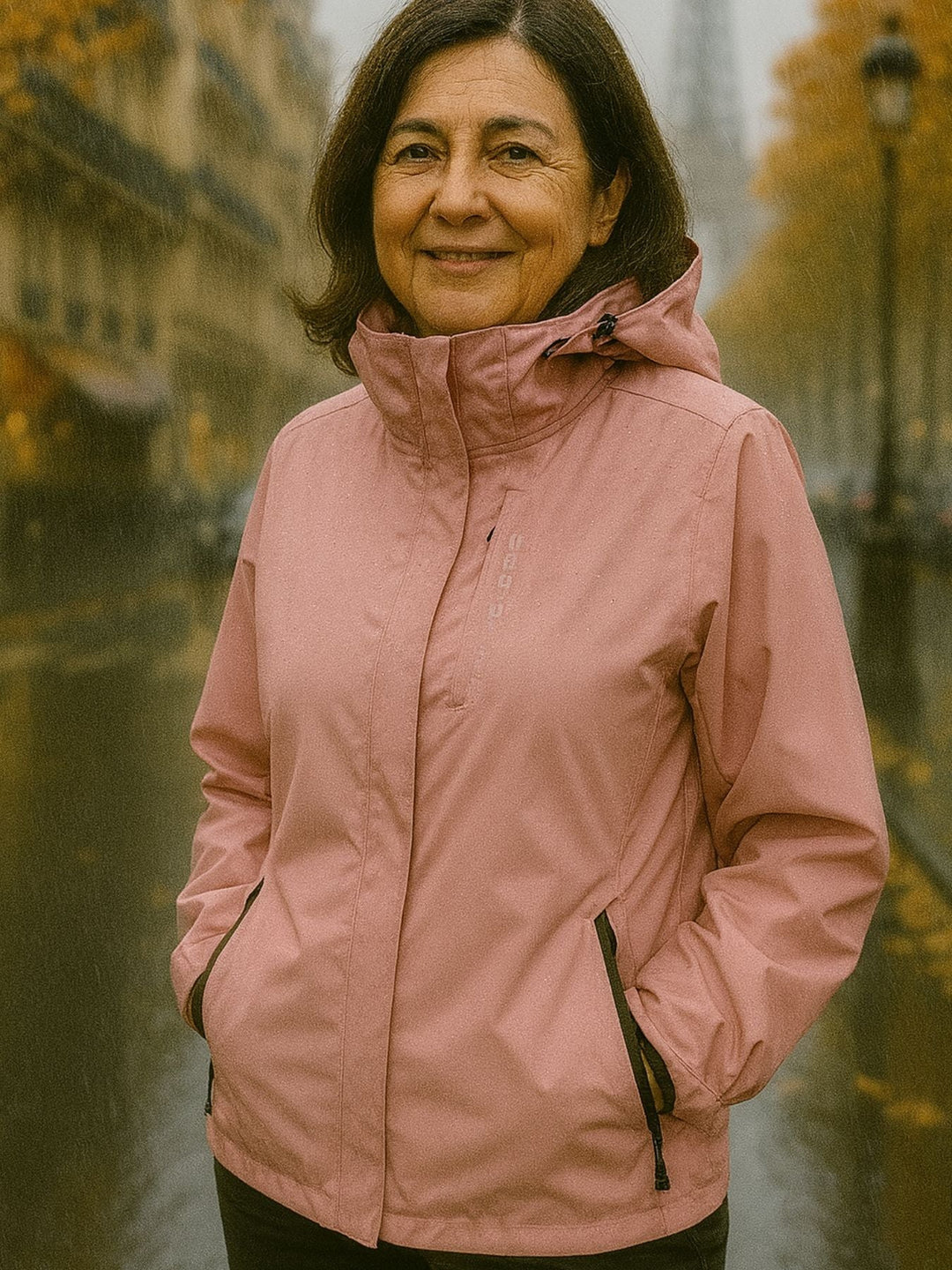 Stéphanie™ | Veste Légère Coupe-vent à Capuche