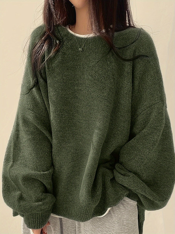 Noémie™ | Pull décontracté à Col Rond