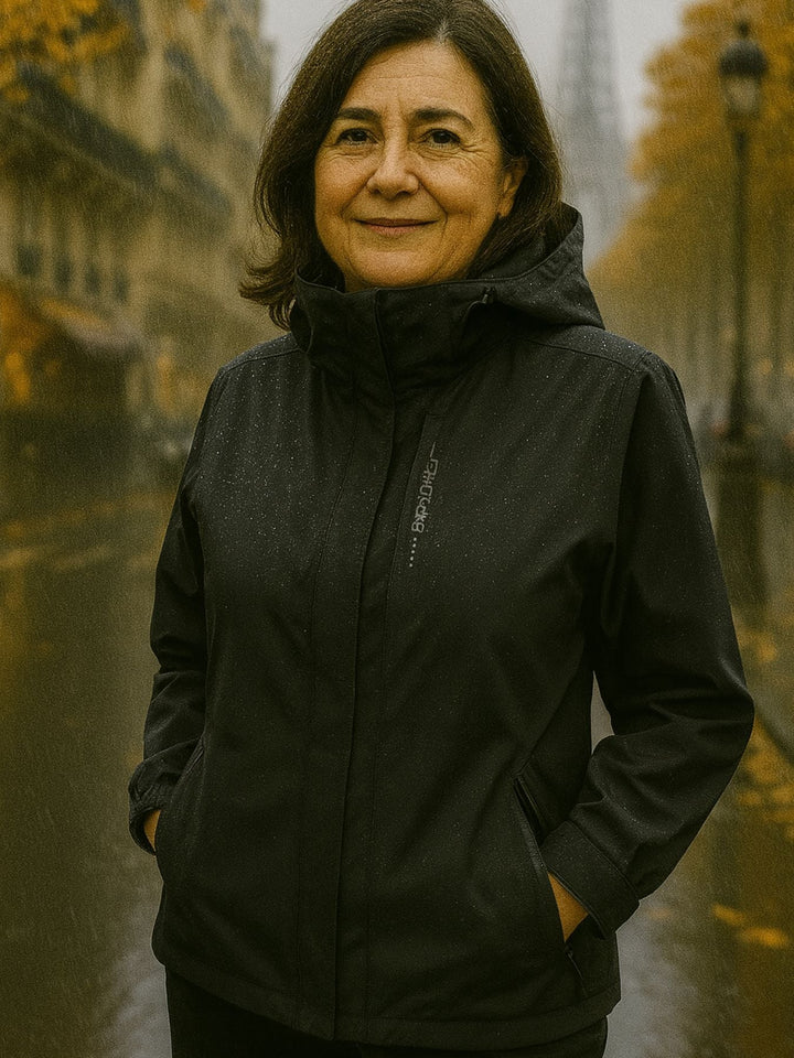Stéphanie™ | Veste Légère Coupe-vent à Capuche