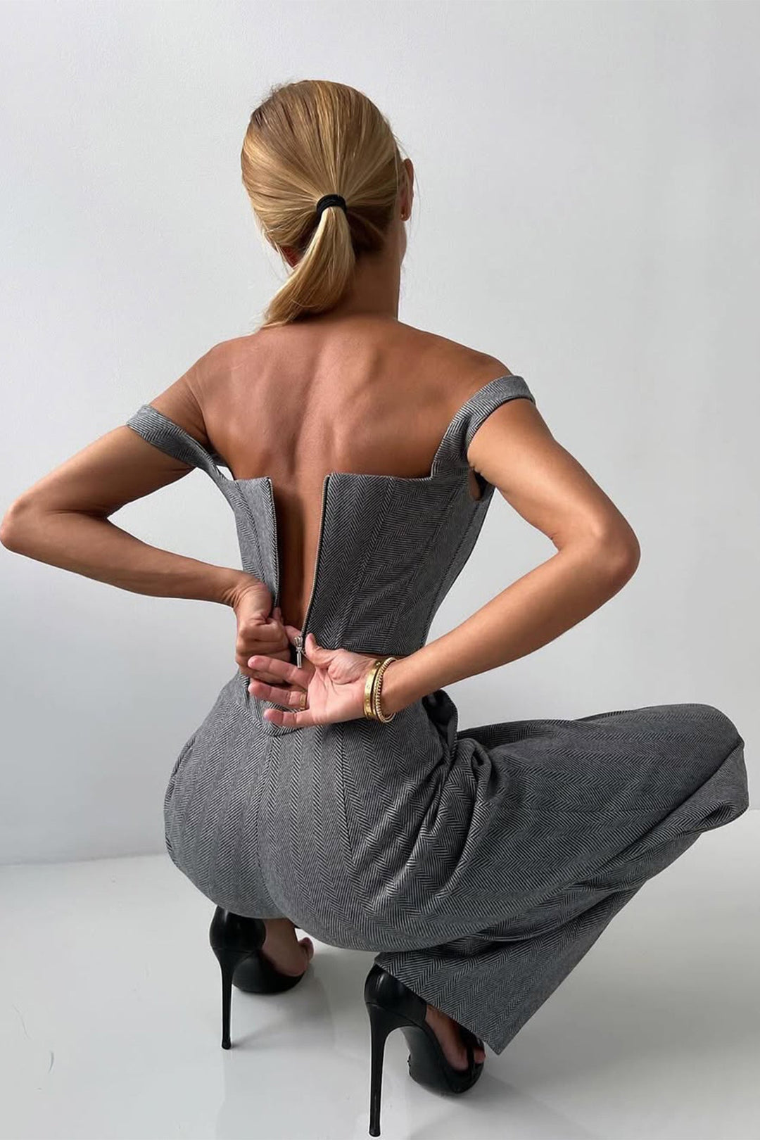 Dolce™ – Ensemble trois pièces avec blazer croisé