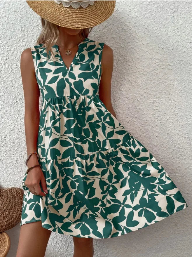 Aurélie | Robe fluide à fleurs