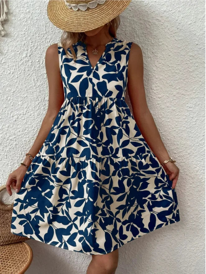 Aurélie | Robe fluide à fleurs