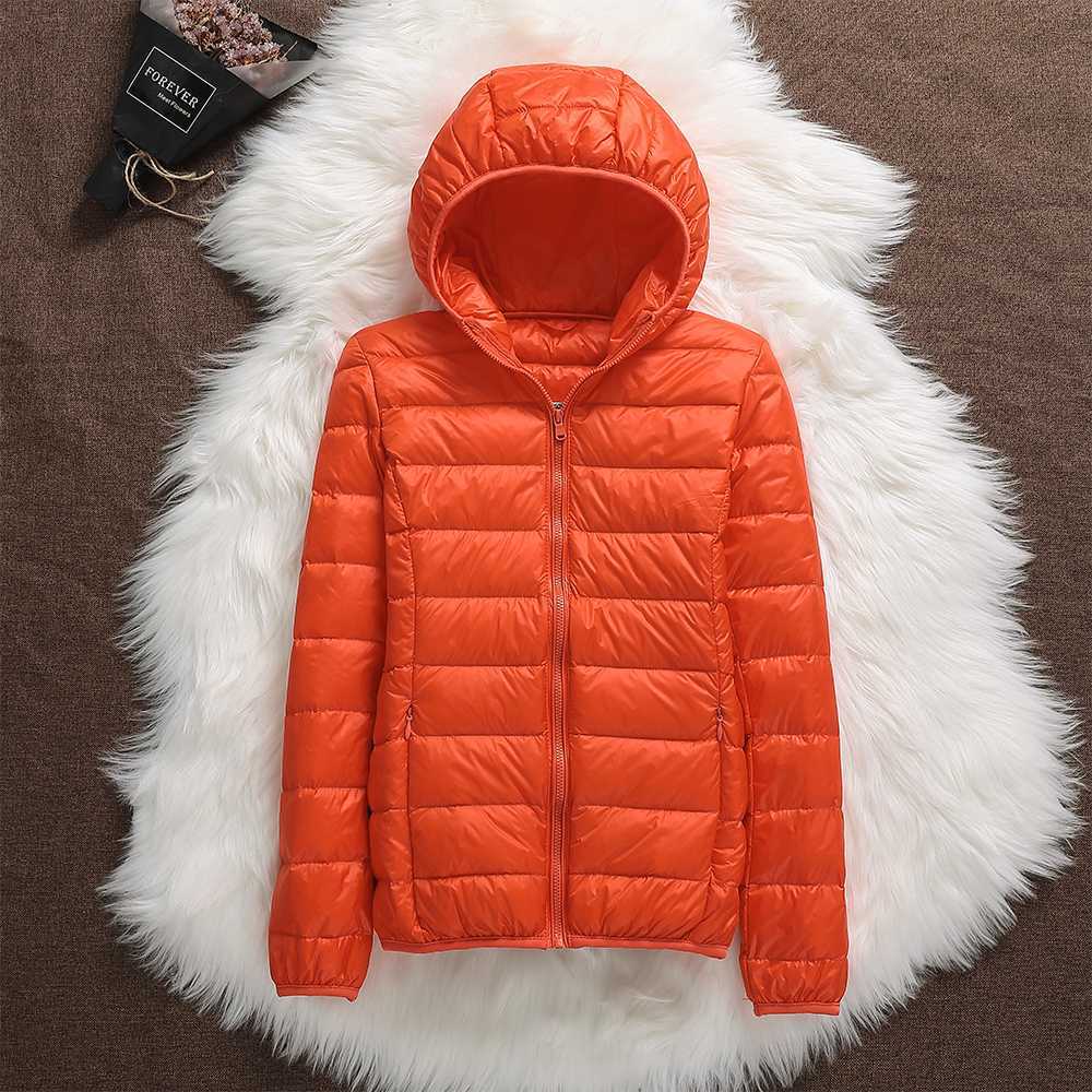Élise™ – Nouvelle veste imperméable avec rembourrage en duvet de canard blanc